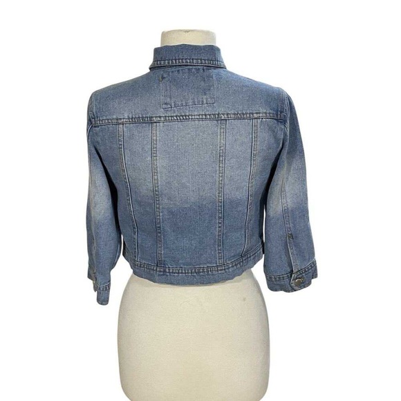 Women's Blue Denim Jacket - Picture 2 of 2